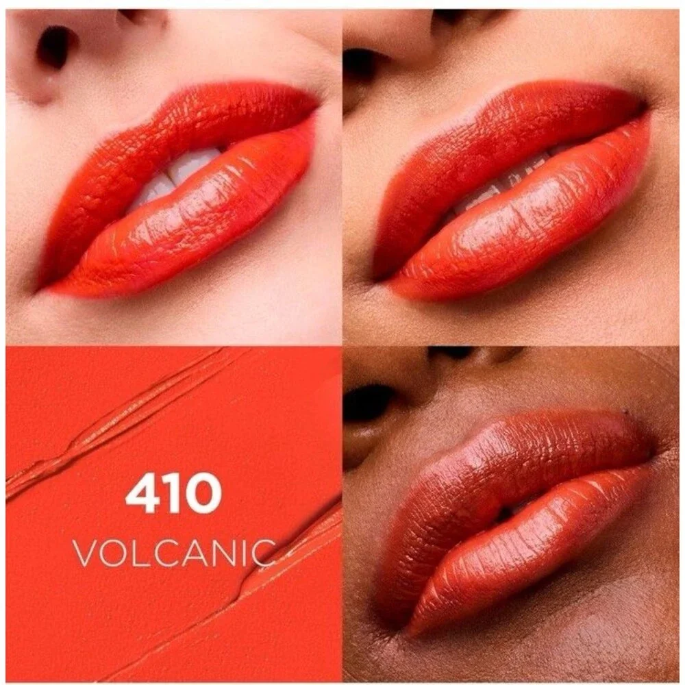 L'Oreal Colour Riche Satin Lipstick 410 Volcanic Orange Coral Argan Oil New